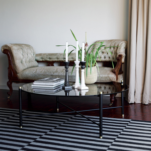 Circular Glass Coffee Table